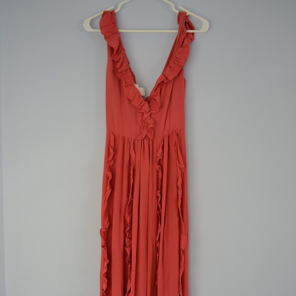 Beautiful Ruffled Maxi Dress